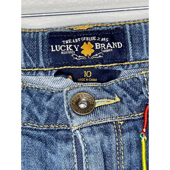 Girls Lucky Brand Distressed Zoe Jeggings Skinny Jeans Size 10 - Picture 5 of 8